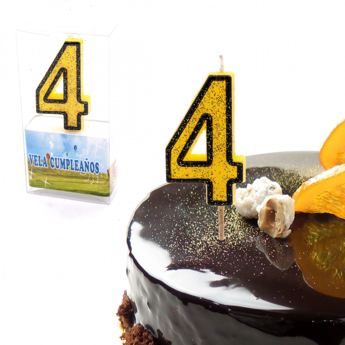 Velas de aniversário nº 4