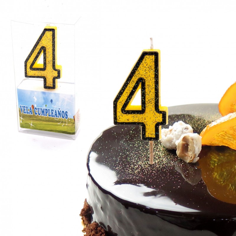 Velas de aniversário nº 4