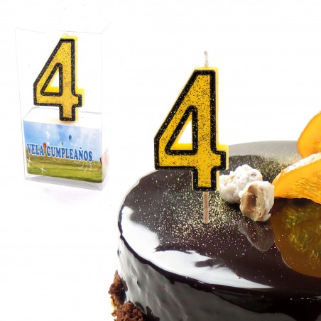 Velas de aniversário nº 4