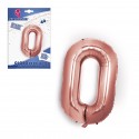 Globo poliamida ouro rosa 40cm 0
