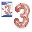 Globo poliamida ouro rosa 1m n 3