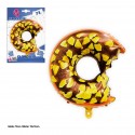 Globo de folha donut choco 73x50cm