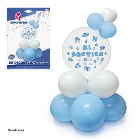 embalagem balões brancos