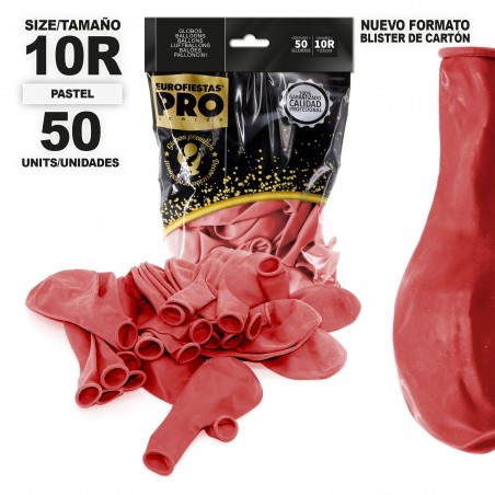 Balões Pro Série 10r 50 Vermelho