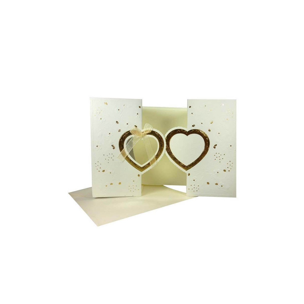 Convites de casamento baratos golden