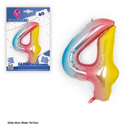 Globo poliamida 40cm tons 4