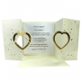 Convites de casamento baratos golden