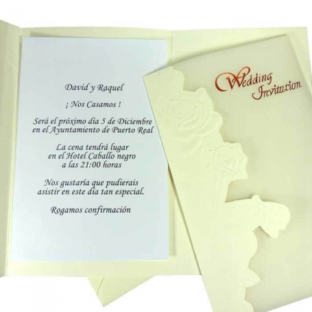 Convites de casamento econômicos