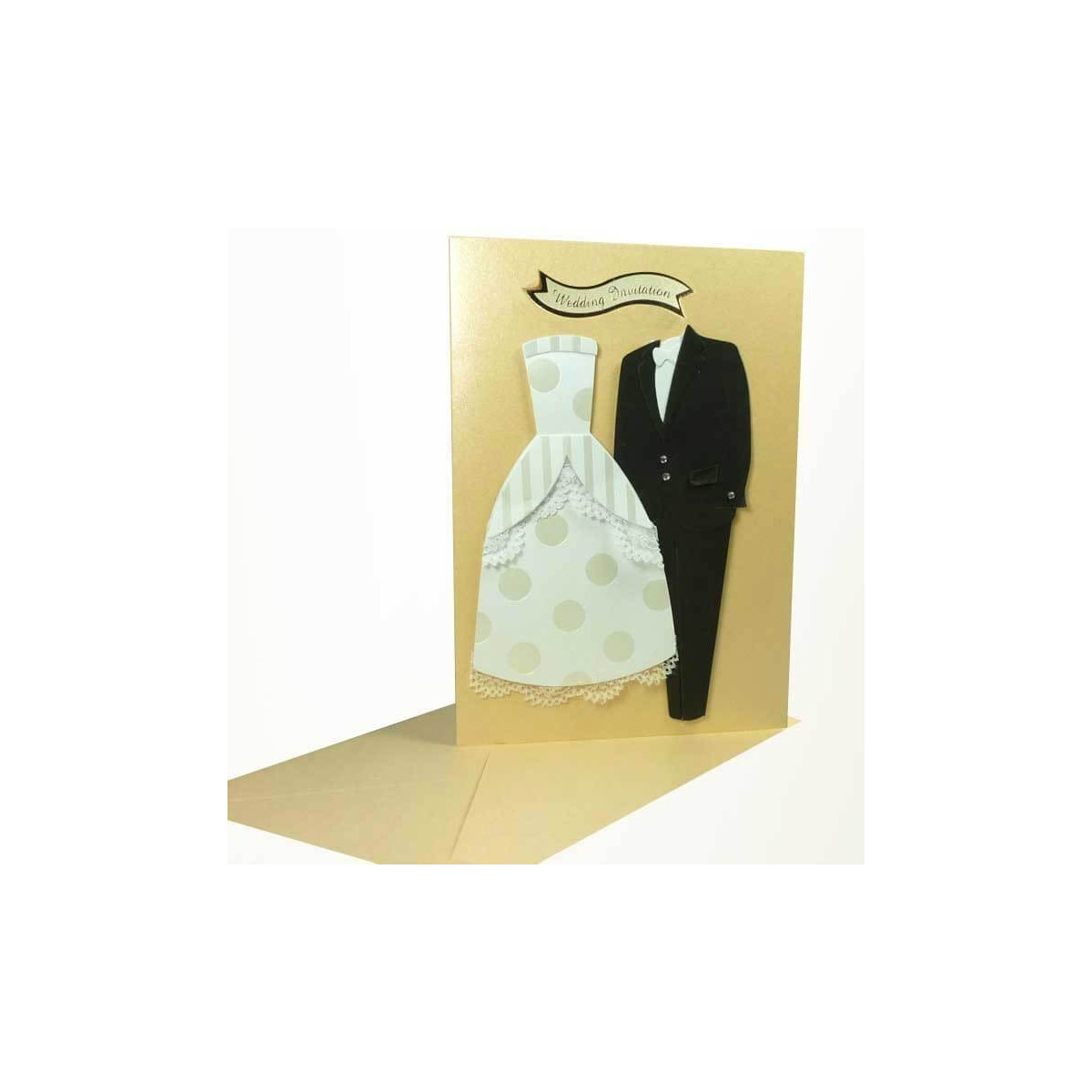 Convites de casamento traje inglês