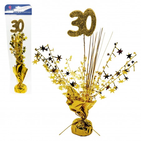 Peça central de ouro 30