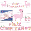 Feliz Aniversário Lhama Garland