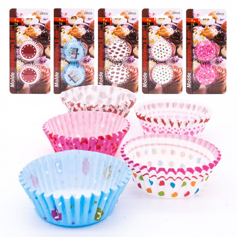 Molde de cupcake rosa