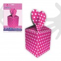 Caixa de doces bolinhas fúcsia 8