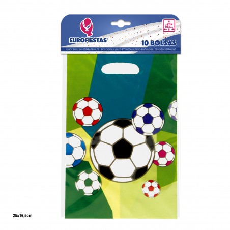 Bolsas 10 Futebol 25x16,5cm