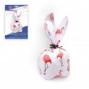 Pacote de 10 sacos para doces com desenhos de flamingo
