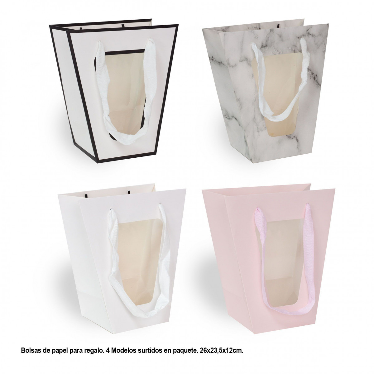 Bolsa janela trapézio 4 modelos grande