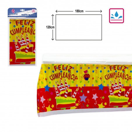 Toalha de festas 1 2x1 8m