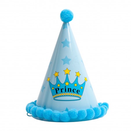 Gorro pompom 16cm príncipe azul