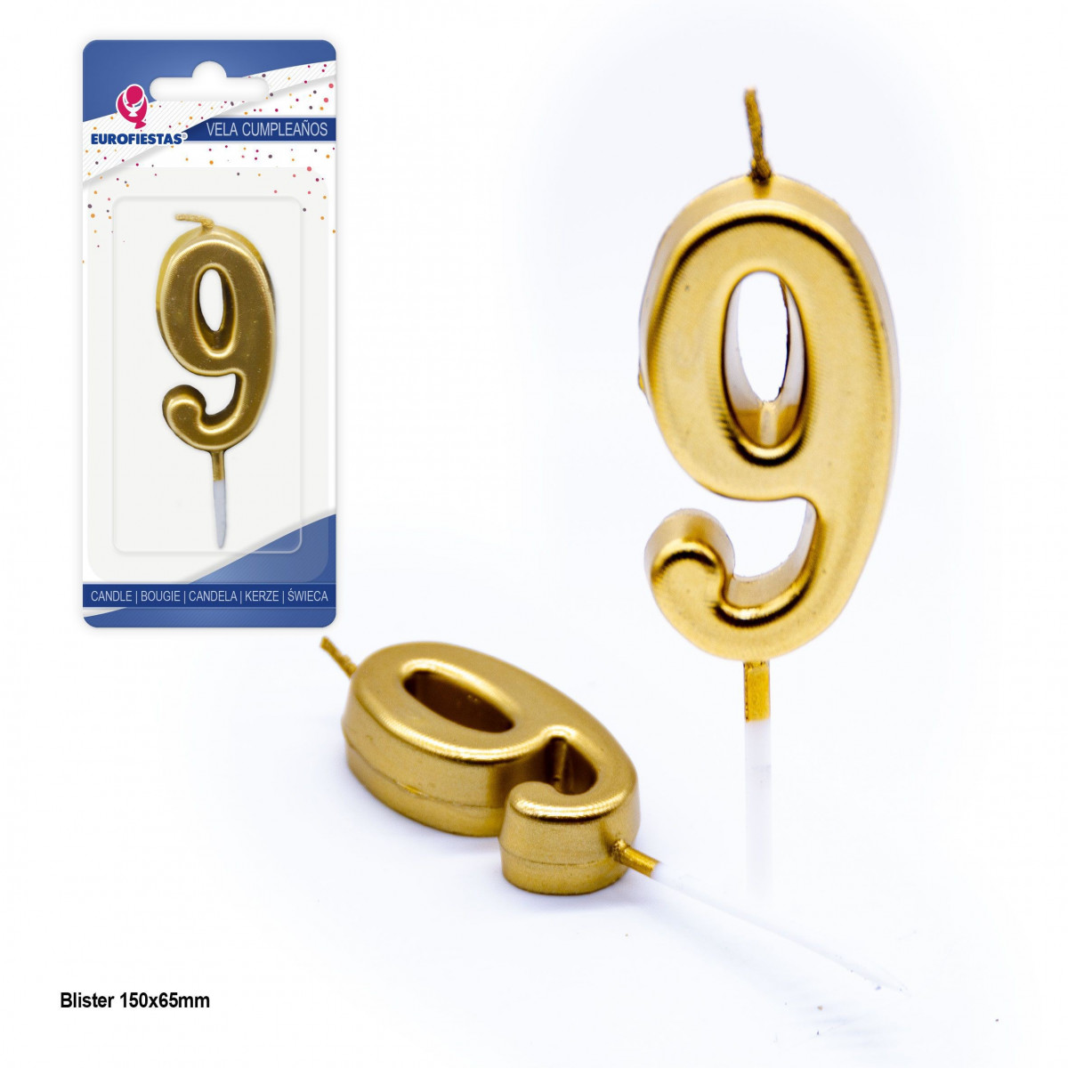 Vela de ouro no. 9