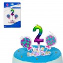 Vela feliz aniversario tonalidades nº 2