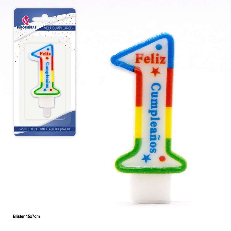 Vela arco-íris nº1