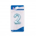 Vela azul número 2
