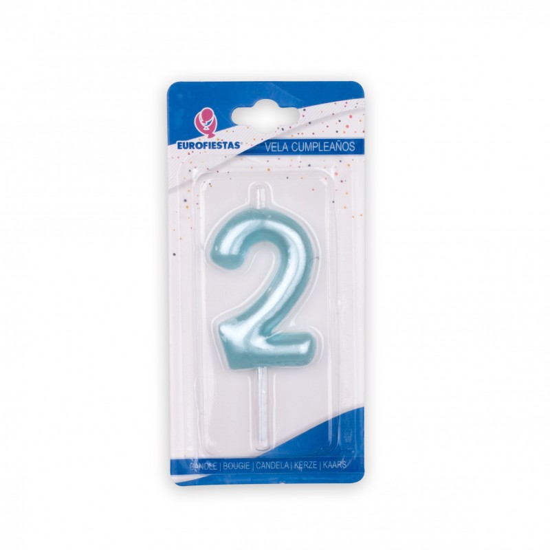 Vela azul número 2
