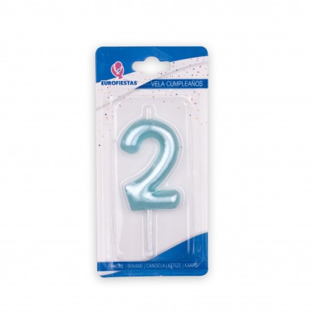 Vela azul número 2