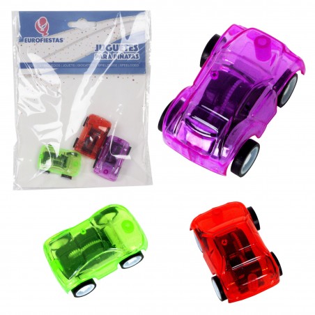Brinquedos para carros pinata transparentes