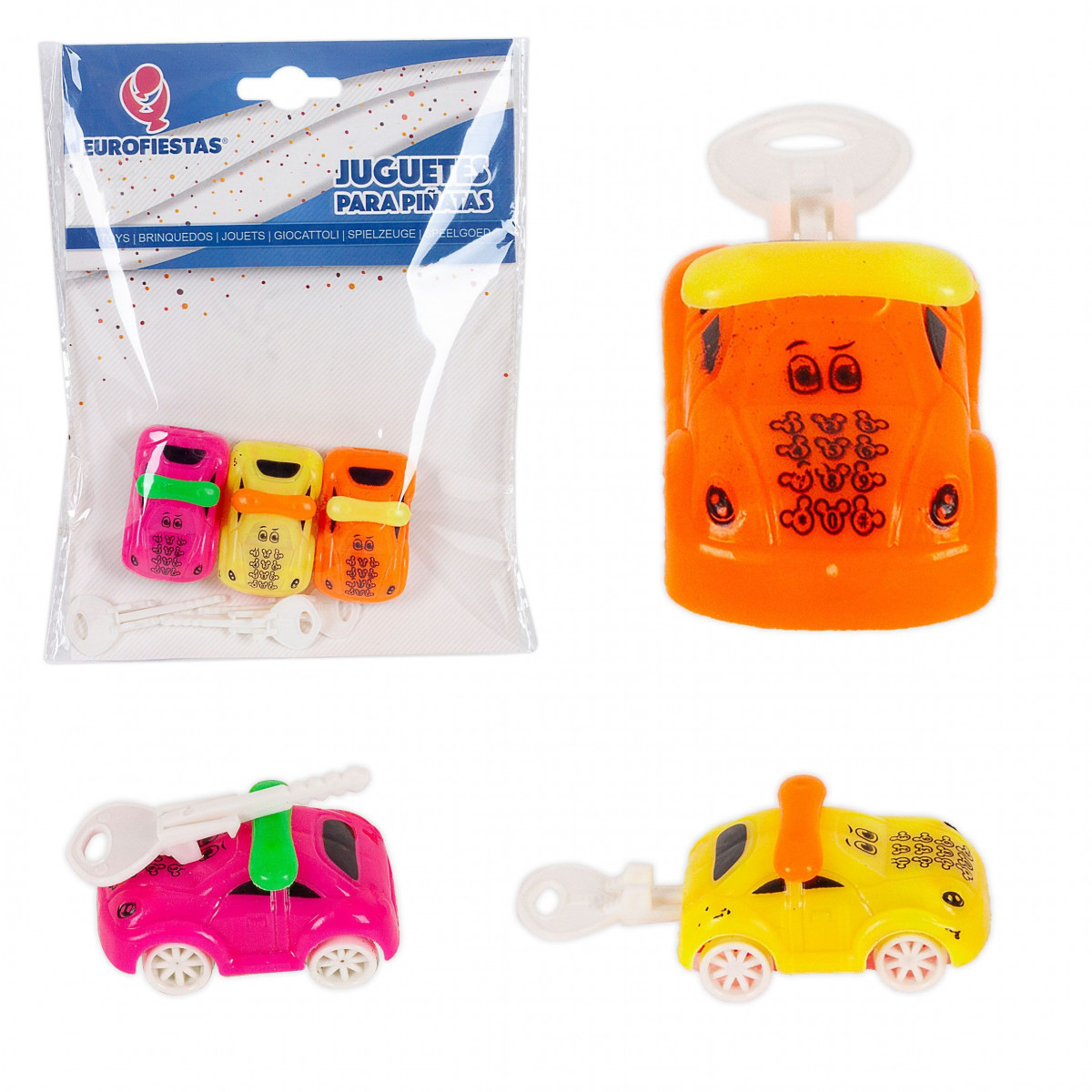 Brinquedos para piñata carros2