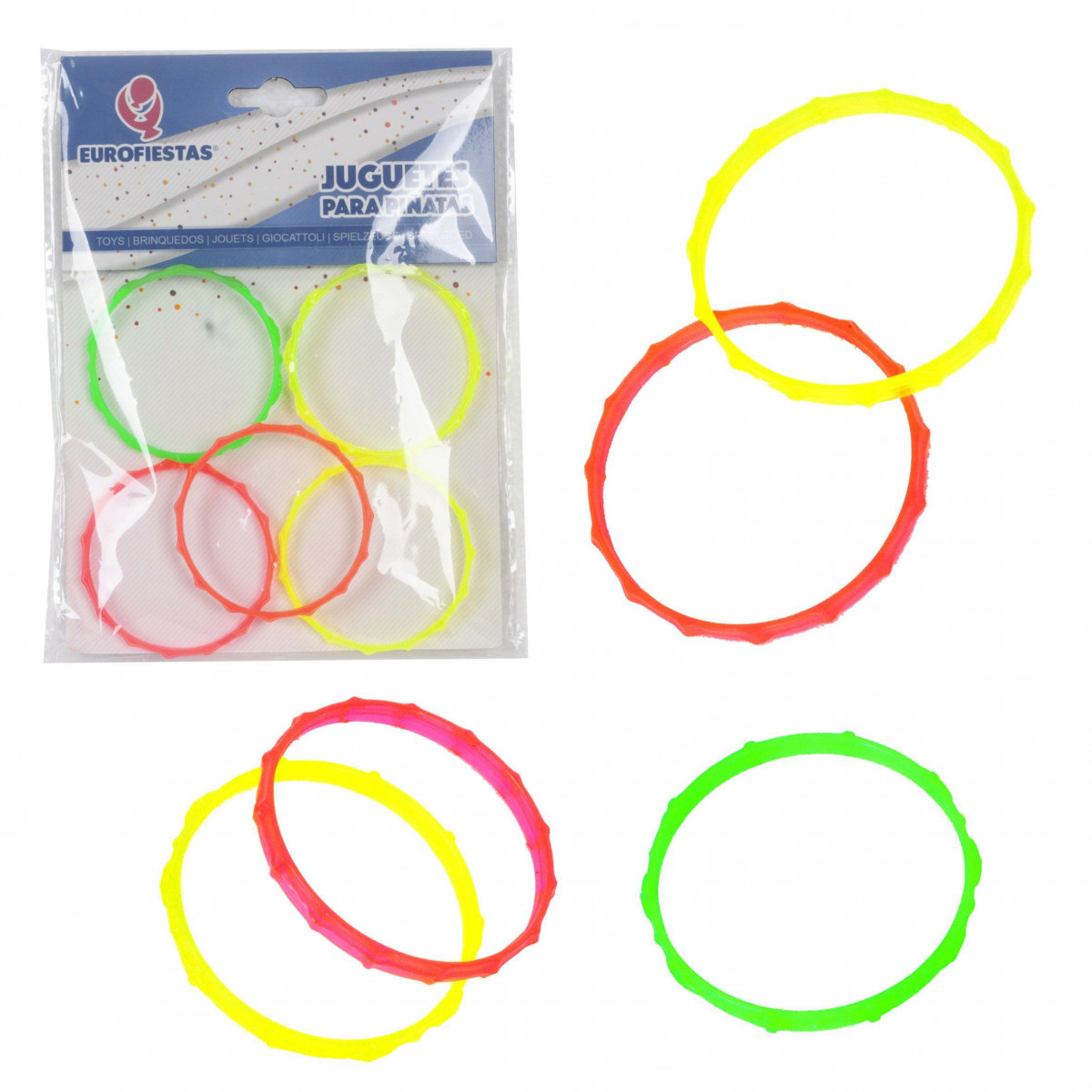 Brinquedos para piñata pulseiras