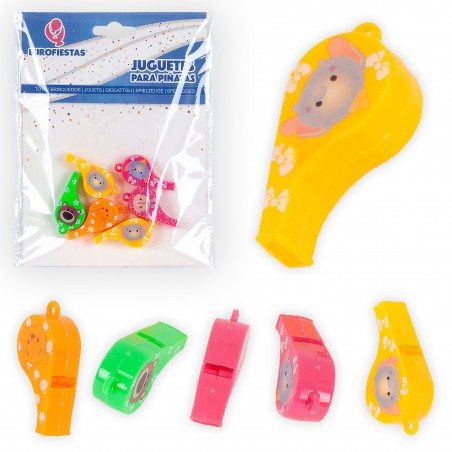 Brinquedos para piñata apitos ursos