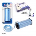 Fita laço rolo 100m 5mm azul