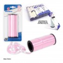 Fita laço rolo 100m 5mm rosa
