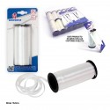 Fita laço rolo 100m 5mm branca