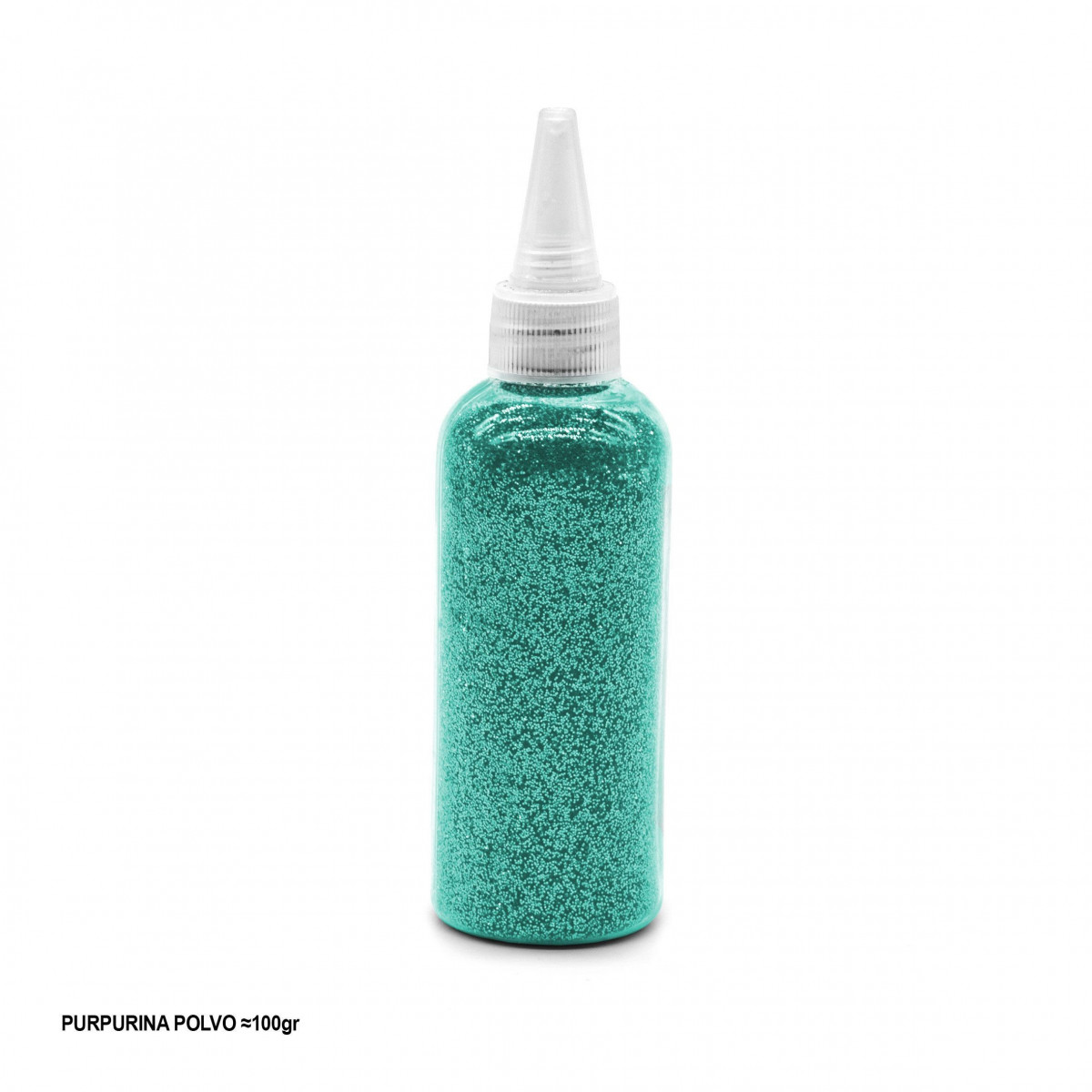 Glitter em pó 100g turquesa