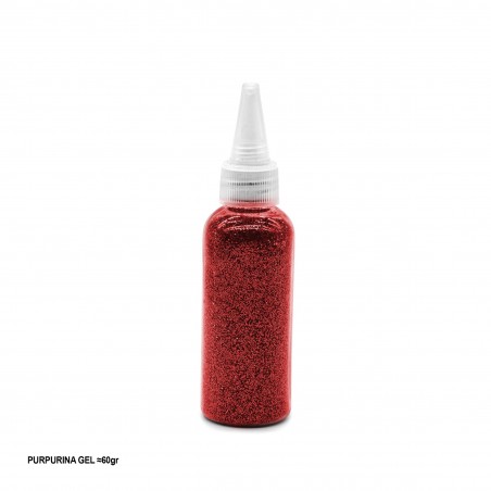 Glitter 60g vermelho