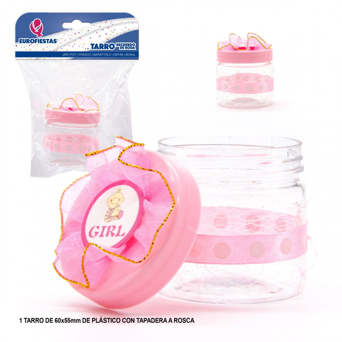 Pote menina rosa