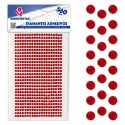 560 diamantes adesivos pequenos vermelhos