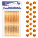 560 diamantes adesivos pequenos ouro
