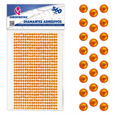 560 diamantes adesivos pequenos ouro
