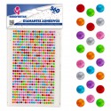 560 diamantes pegajosos coloridos