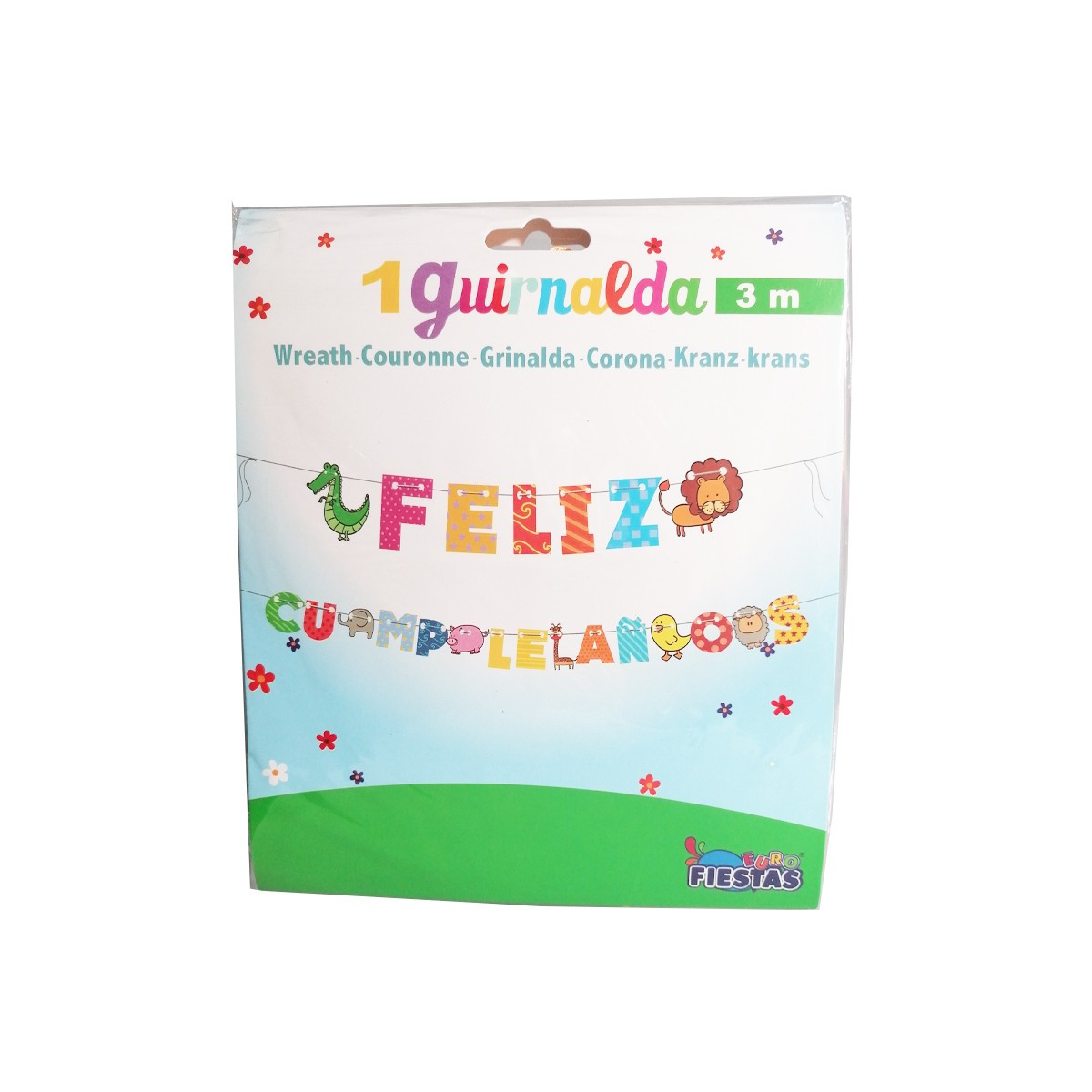 Guirlanda feliz aniversário