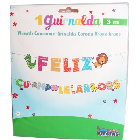 Guirlanda feliz aniversário