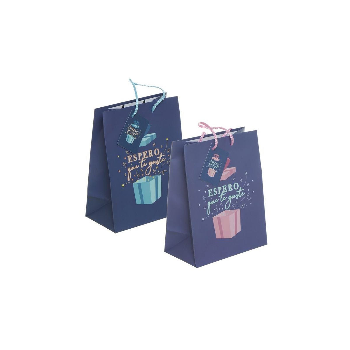 Sacola para presente de papel em variedade