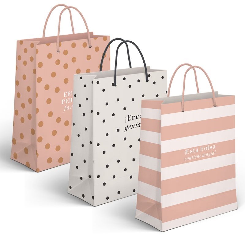 Bolsa de papel l básicos 3m