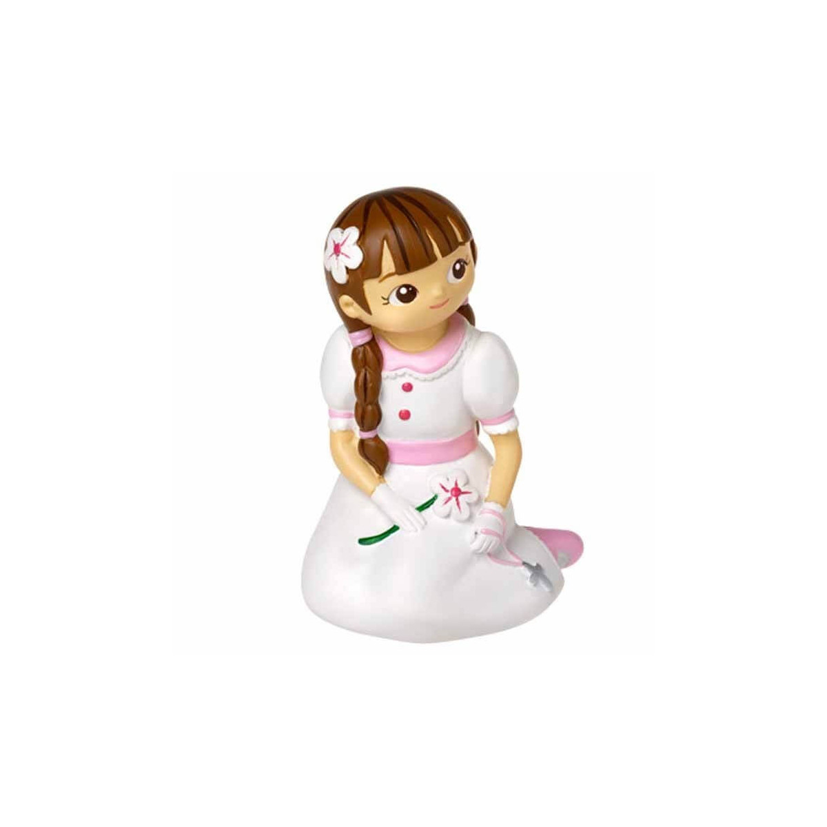 Figura original da menina da comunhão