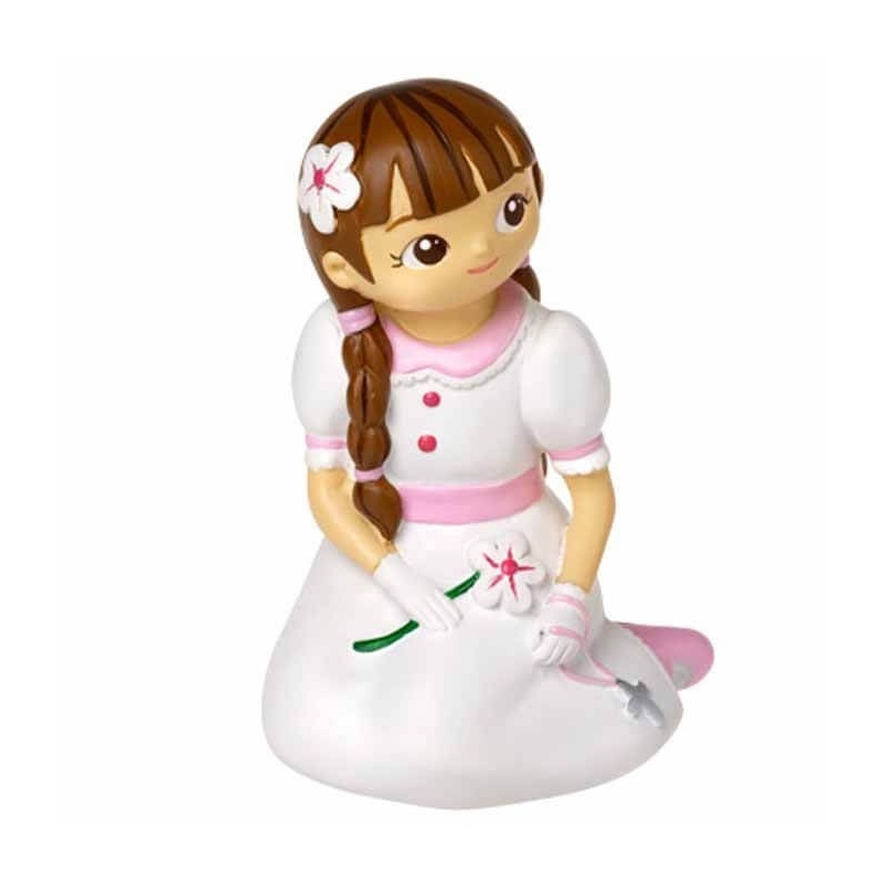 Figura original da menina da comunhão