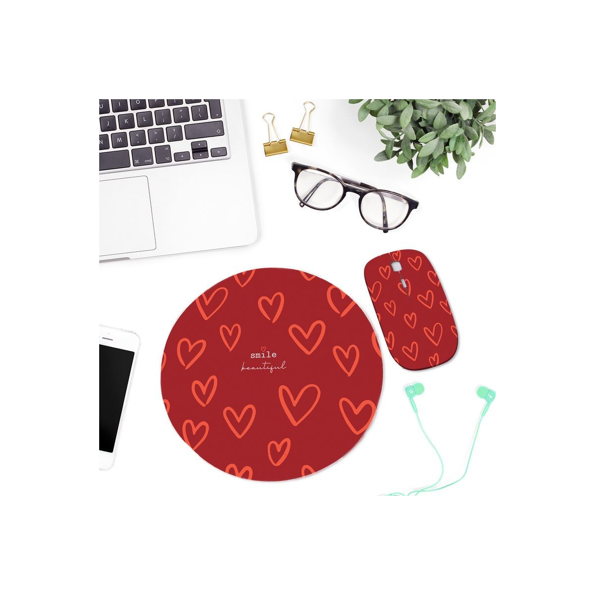 Mouse sem fio com love pad