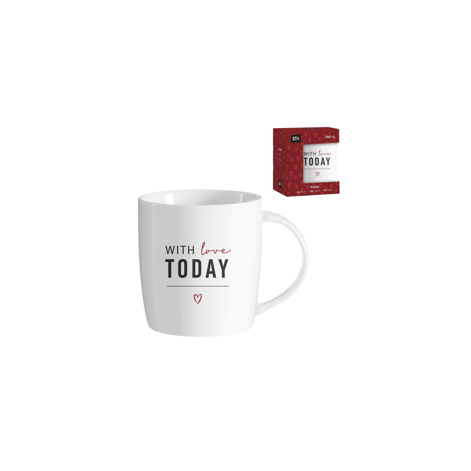 Caneca 350ml amor hoje